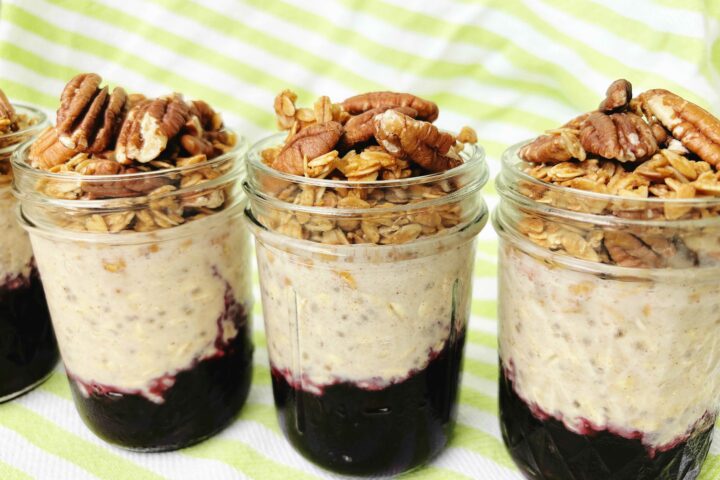 Blueberry Pecan Overnight Oats