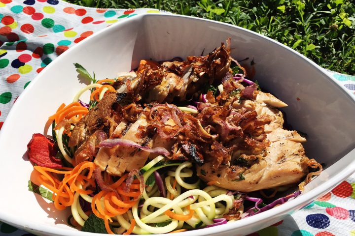 Bo Bun Salad with Steak